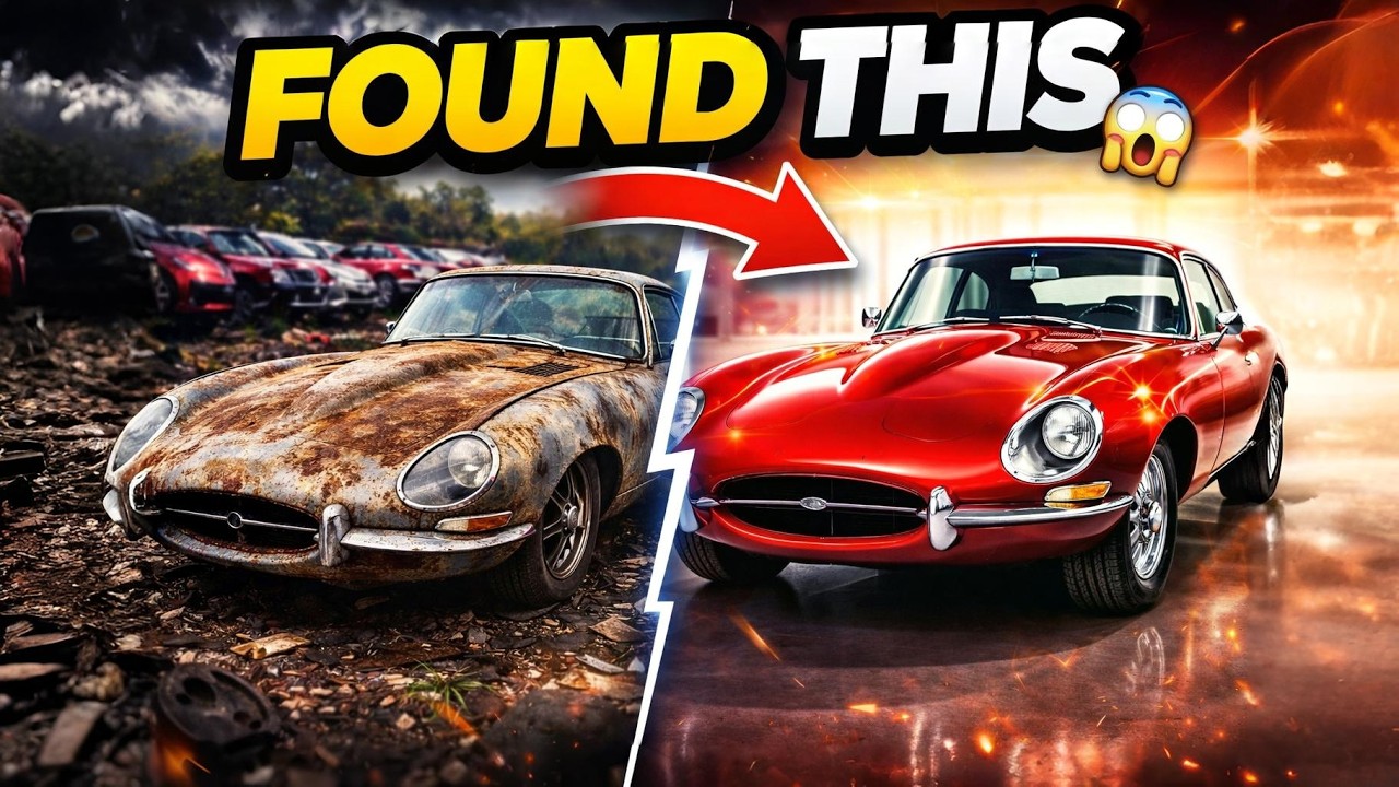I Found a Jaguar E-Type in a Junkyard… Then Restored It