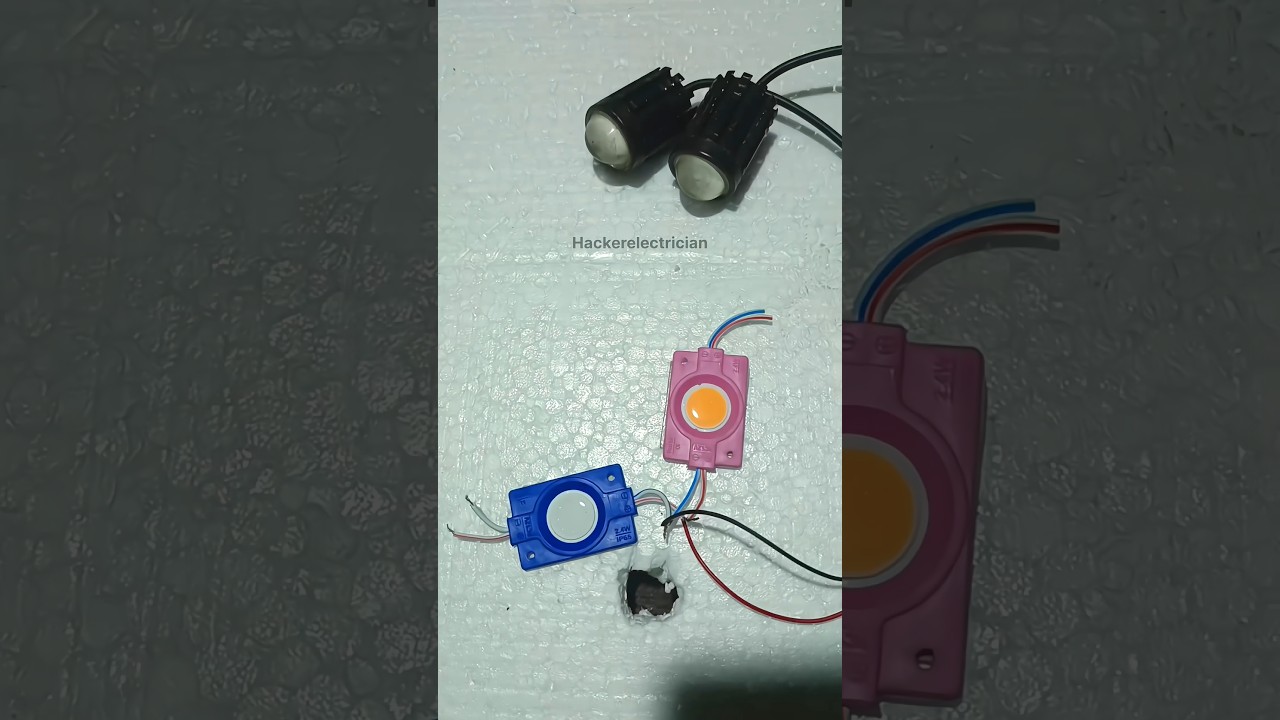 Dc Light | Dc Light and Battery 🪫 | Hacker Electrician | Dc Motor ideas | 