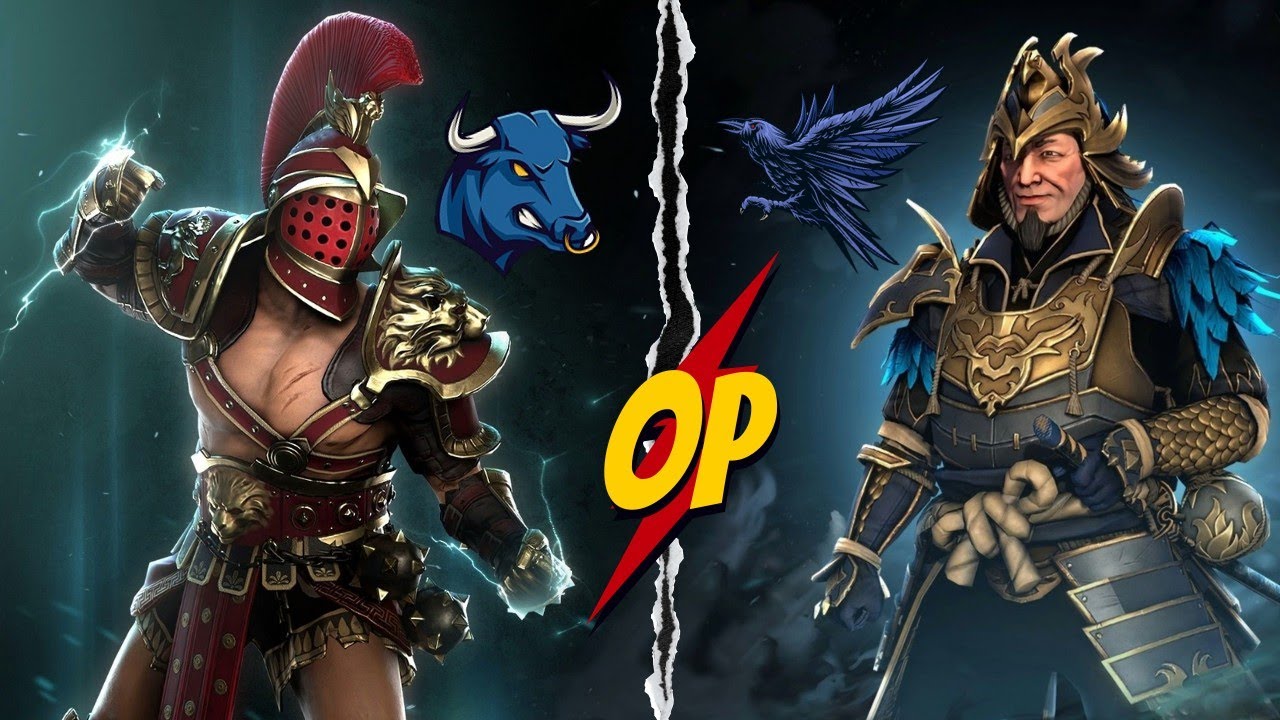 Gladiator and Ling With his Old friend *RAVEN* 🦅||Shadow Fight 4 Arena