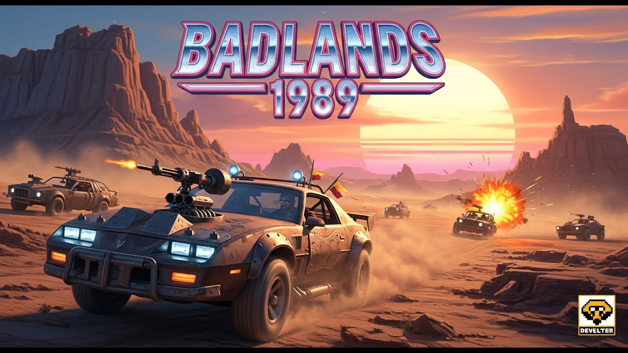 Badlands 1989 – Arcade Speed Challenge! for fun video 🚗💨 #badlands  #MAME