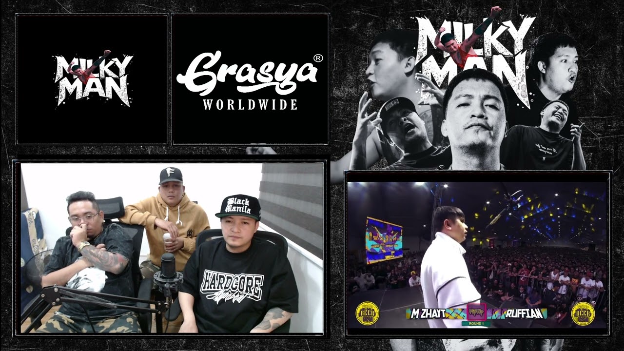 JONAS MILKY MAN x POISON13 x CELFIRO : M ZHAYT VS RUFFIAN ( VIDEO REACTION )