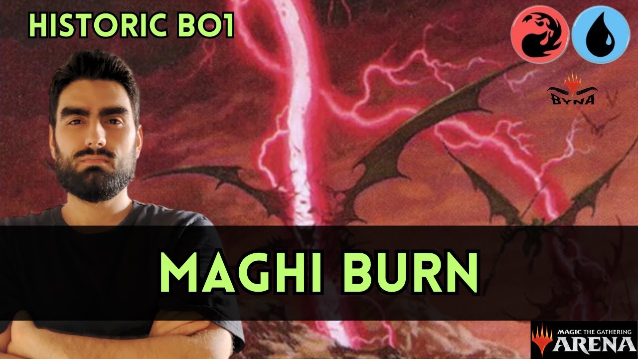 MAGHI BURN Historic Bo1 #magicthegathering  #mtg #mtgarena