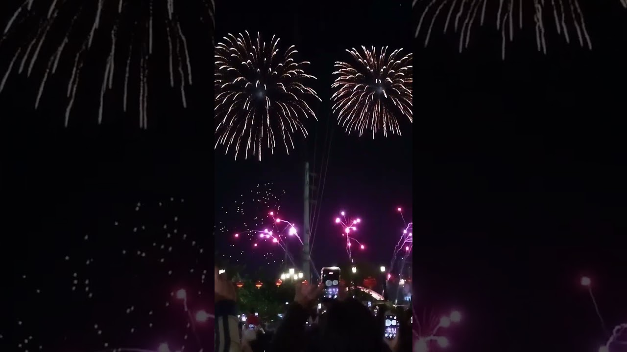 Chinese New Year 2026 ( fireworks display )