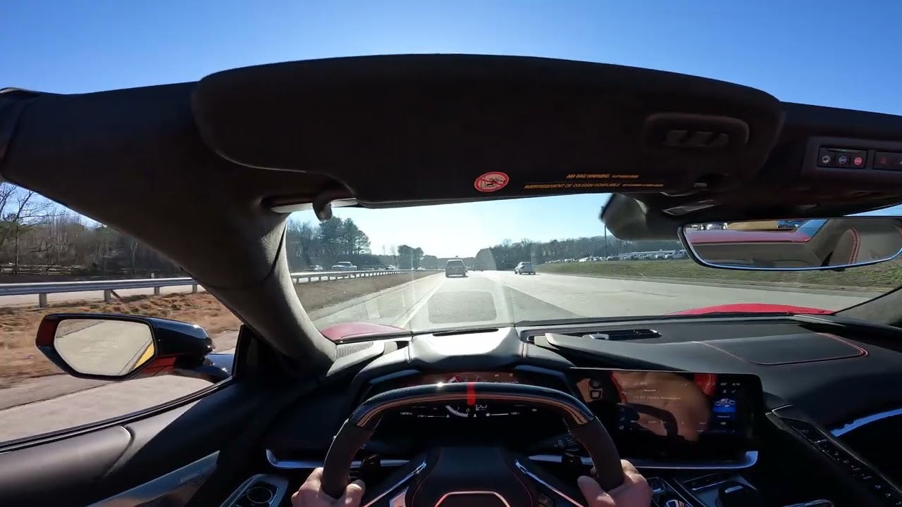Corvette C8 Z06 3LZ HTC passes the head cam test - 4K60