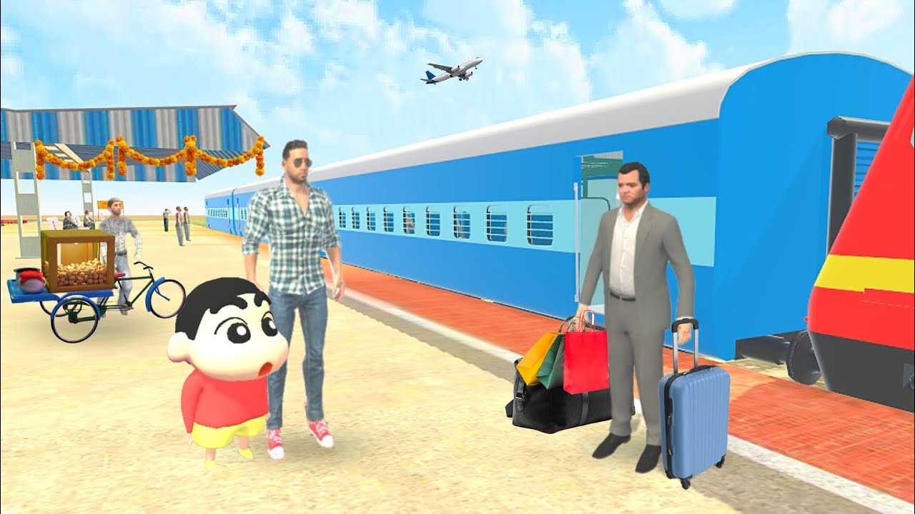 Michael Aya Train se Jack ki City Me 😍 In Indian Theft Auto | New Update 🤩