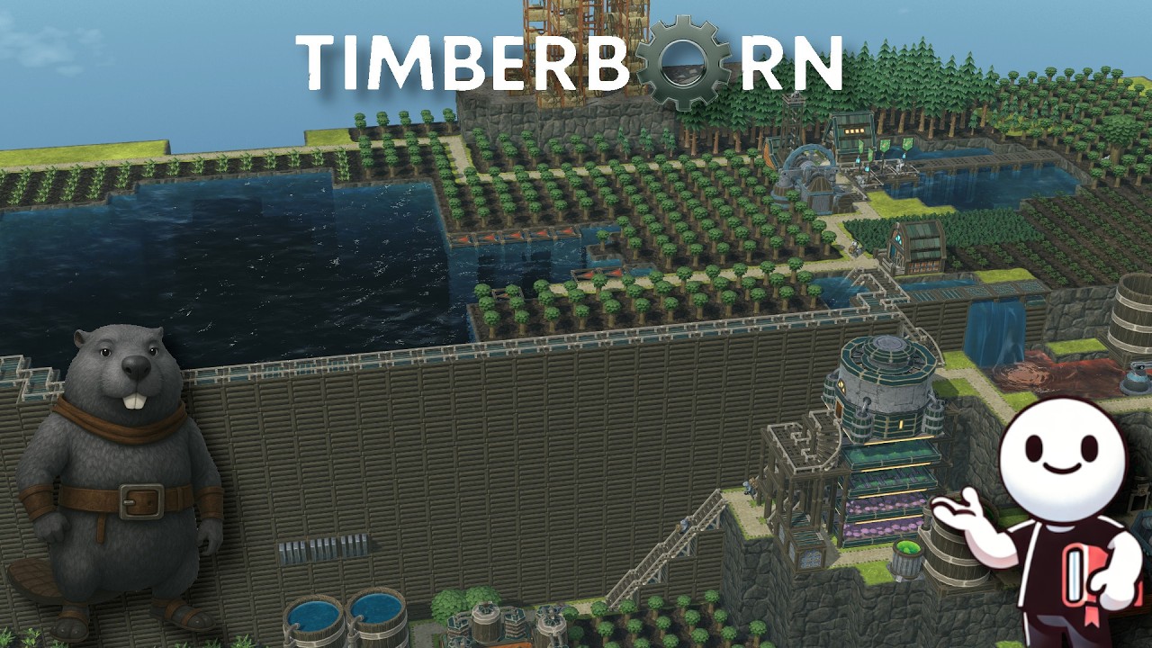 Growing A Forest On Top Of Our Reservoir | Timberborn v1.0 Hard | Iron Teeth | E17