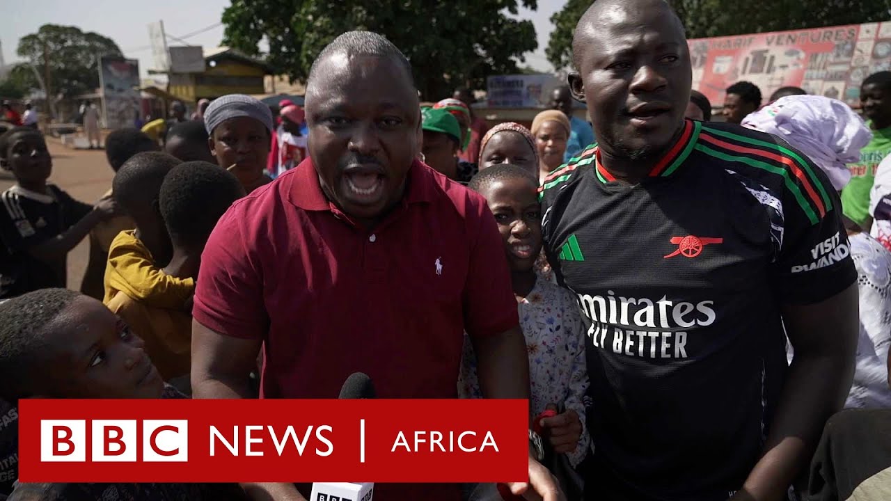 BBC on the streets of Ghana following elections - BBC Africa