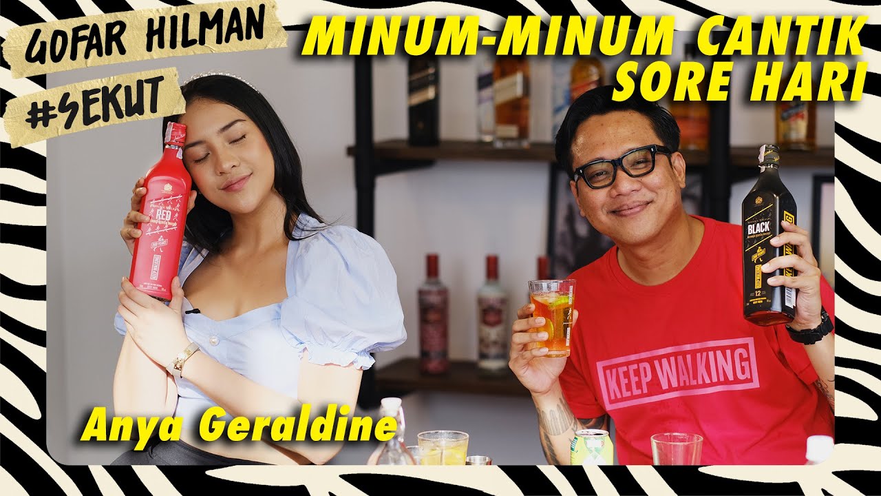 Minum-Minum Cantik Di Sore Hari Bersama Anya Geraldine #SEKUT