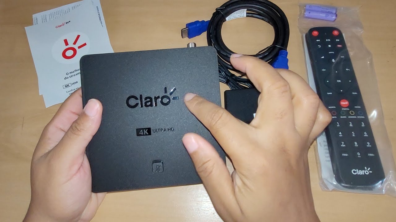 Como Instalar Claro Box TV 4K ULTRA HD com Alexa