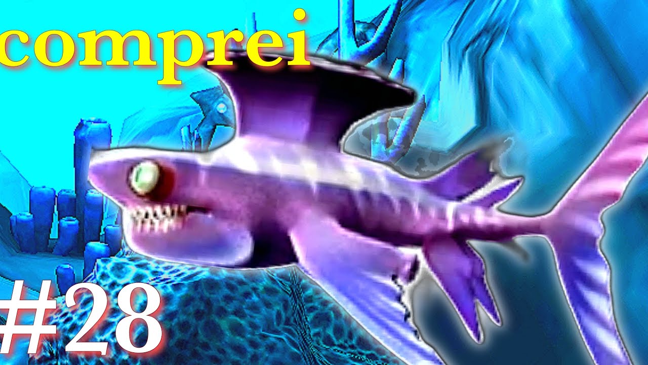 Comprei o tubarão espinhoso espeto hunrgy shark world