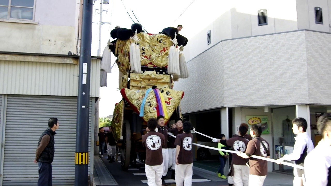 2018年5月3日朔日市御輿 大師町から東町に