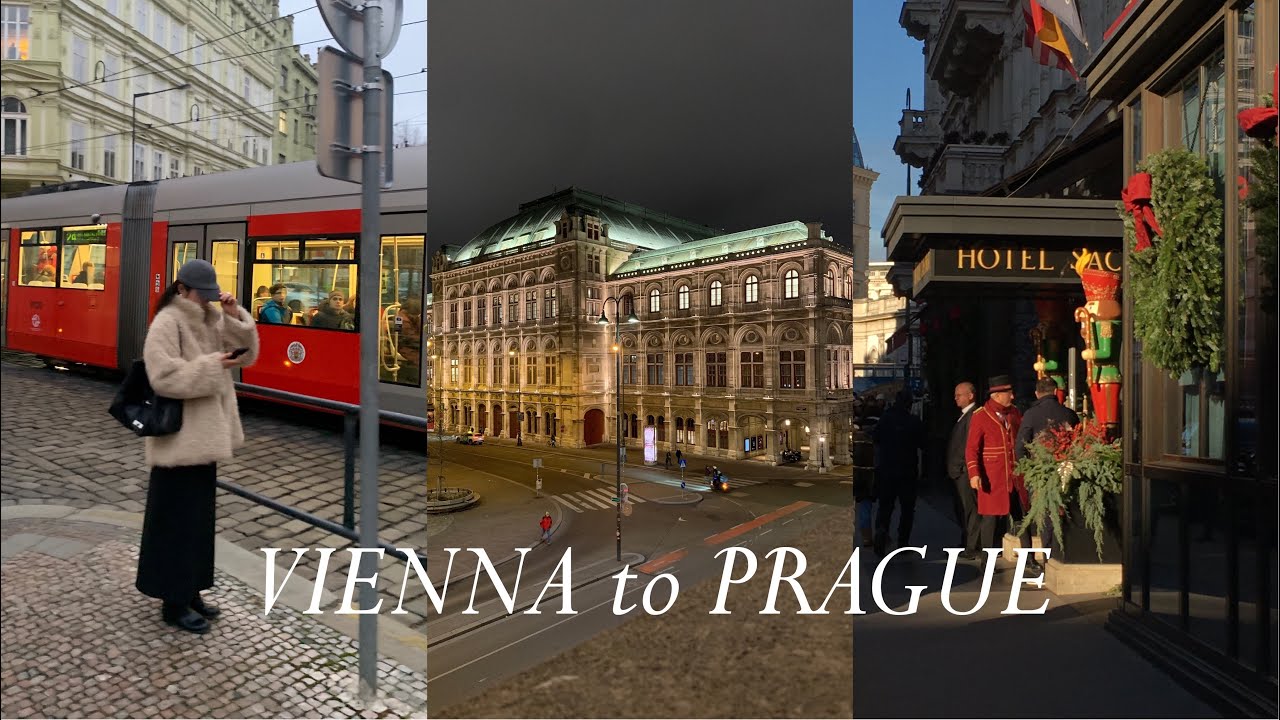 🇦🇹 비엔나에서  🇨🇿 프라하까지 | 동유럽 여행 브이로그 | VIENNA to PRAGUE | 맛집, 숙소 추천들