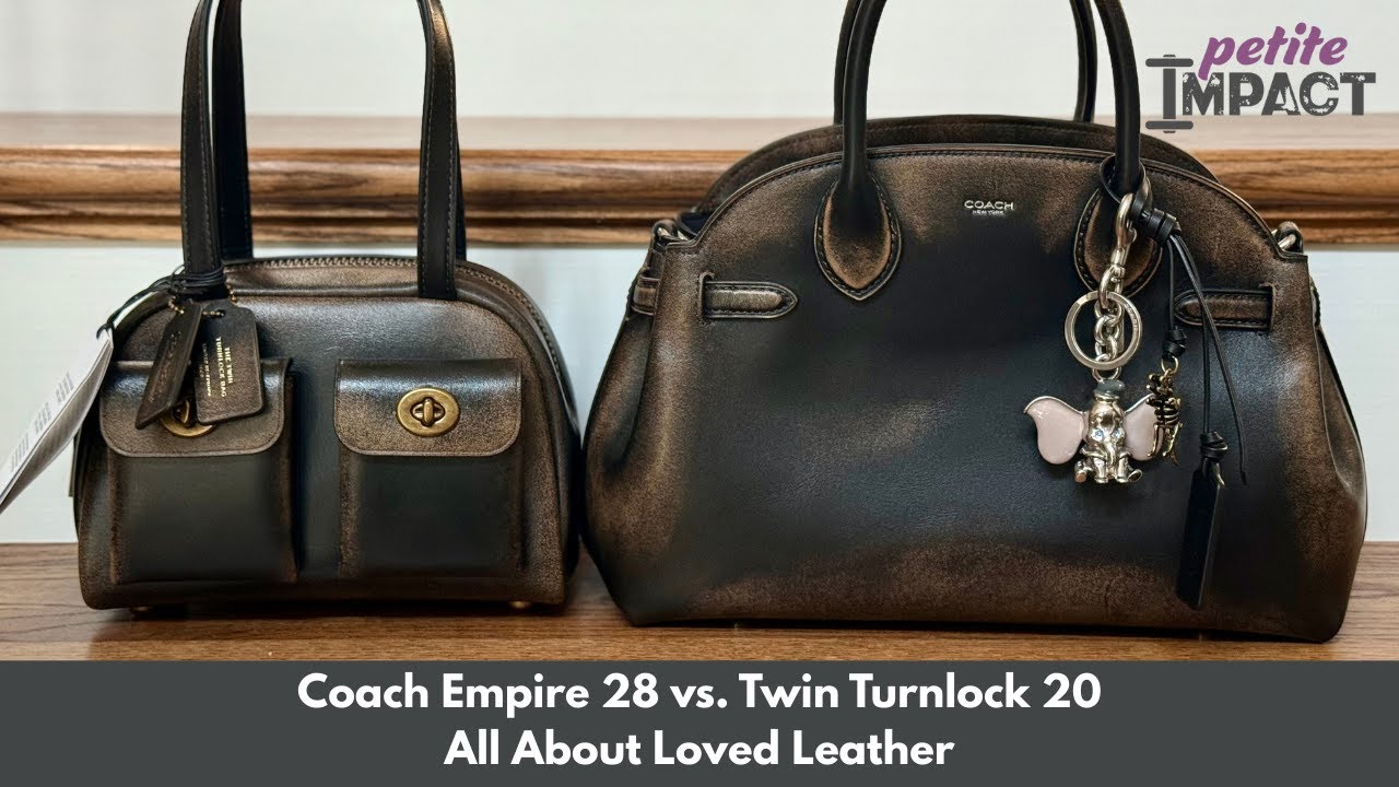 Coach Empire 28 против Coach Twin Turnlock 20
