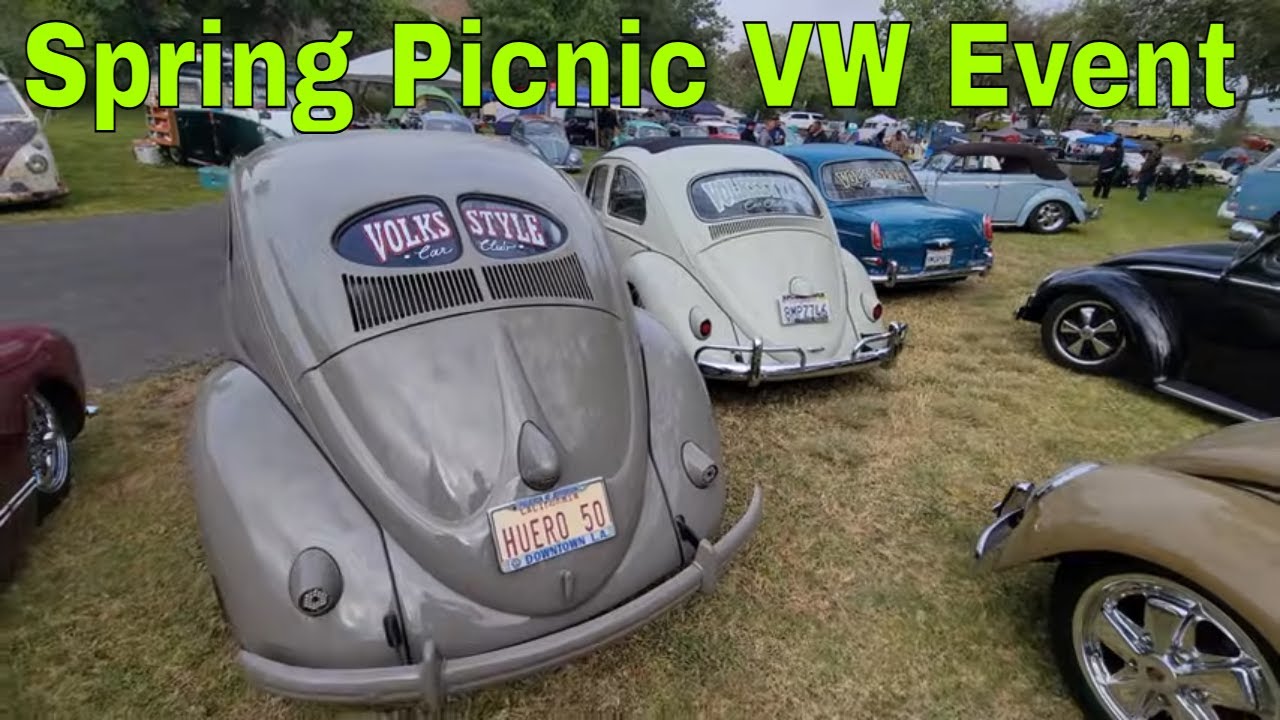 VW Car show & Camping Event - Featherly park yorba linda 2025 Spring Picnic