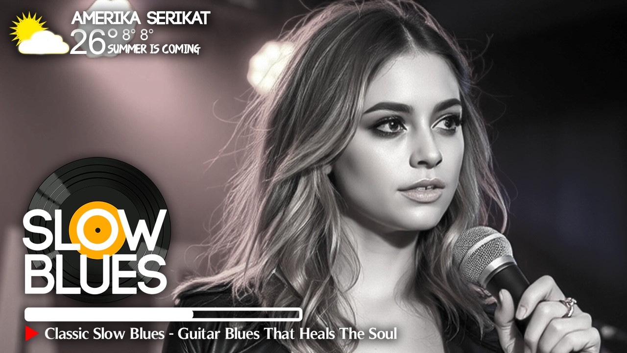 Ultimate Slow Blues Chill 2025 – Soulful Blues Vibes for Peaceful Moments 🌙