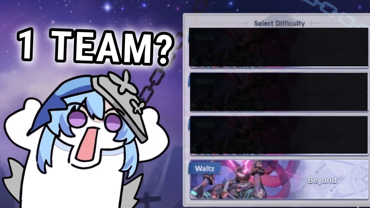 Liệu Tôi Có Thể Thắng Độ Khó Beyond Trong A Finale Echoing Chỉ Với 1 Team? - Stella Sora
