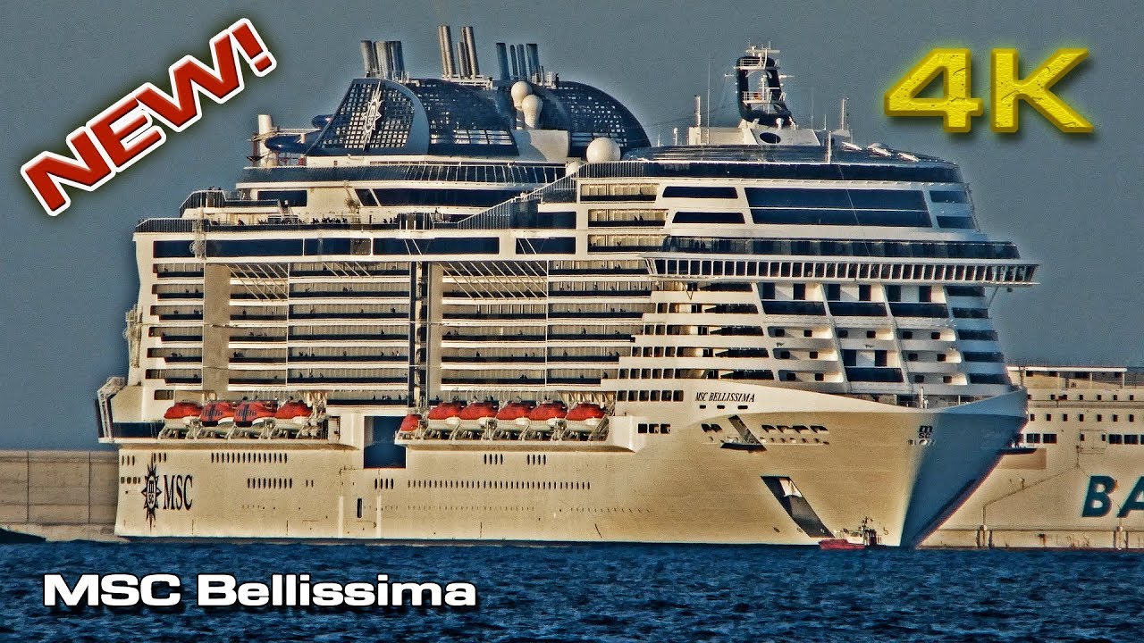MSC Bellissima [4K] Valencia 2019 (NEW!)