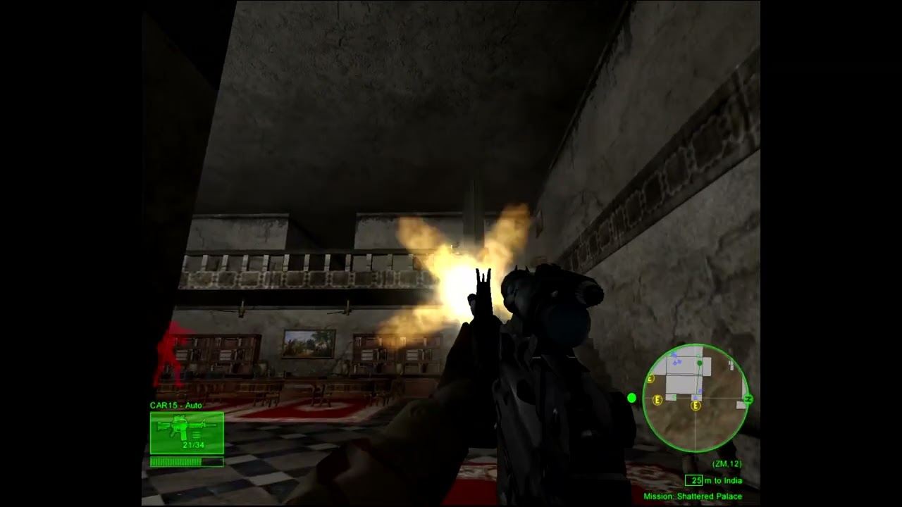 Delta Force: Black Hawk Down - Walkthrough | Mission 8 Shattered Palace | Operator Difficulty