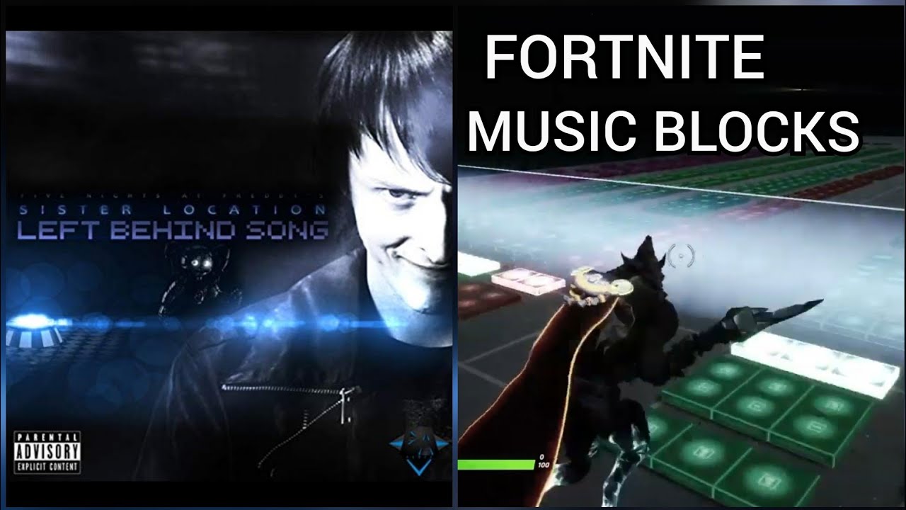 Left Behind - DAGames | FNAF 5 Song | Fortnite Music Blocks Cover