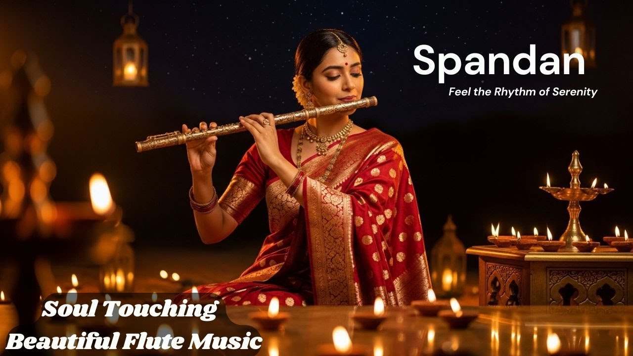 Spandan - Best Indian Instrumental Music | Soul Touching Beautiful Flute Music | Flute # 173