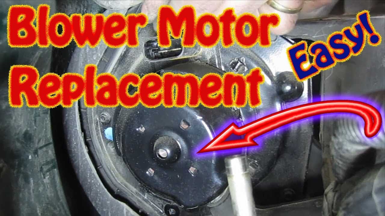 DIY How to Replace a Heater \ AC  Blower Motor on a Chevy Blazer, GMC Jimmy, S10 Truck
