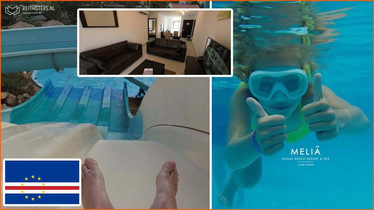 WIJ VERKENNEN HET RESORT EN DE ZWEMBADEN IN KAAPVERDIE! - VLOG #491