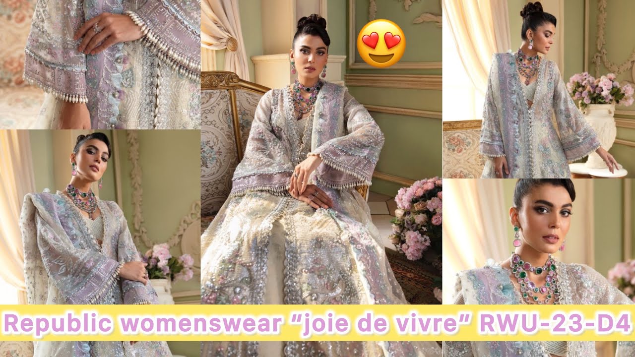 Republic womenswear | Joie de vivre collection | RWU-23-D4 | available at steal price ✨