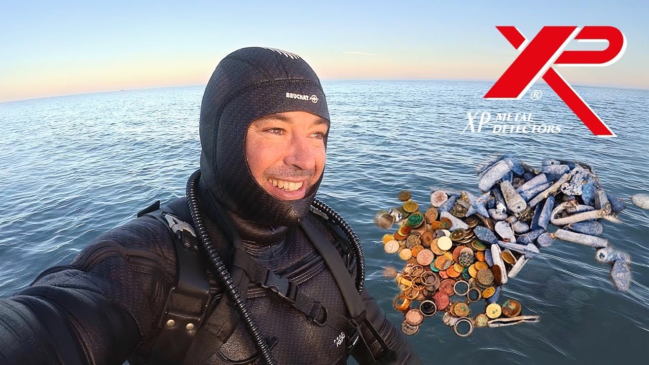 Je trouve des choses incroyables sous l'eau avec le XP Déus II