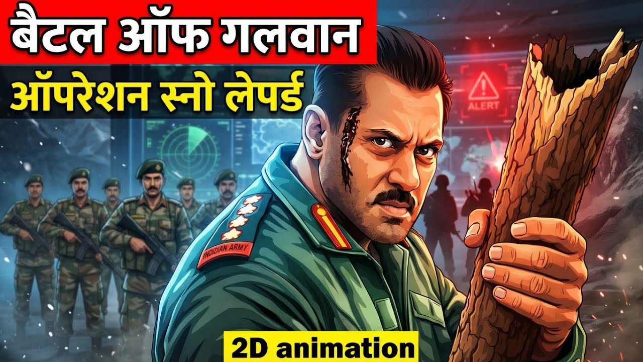 Battle of Galwan  2020 Full Documentary (2D Animation) | Operation Snow Leopard Explained