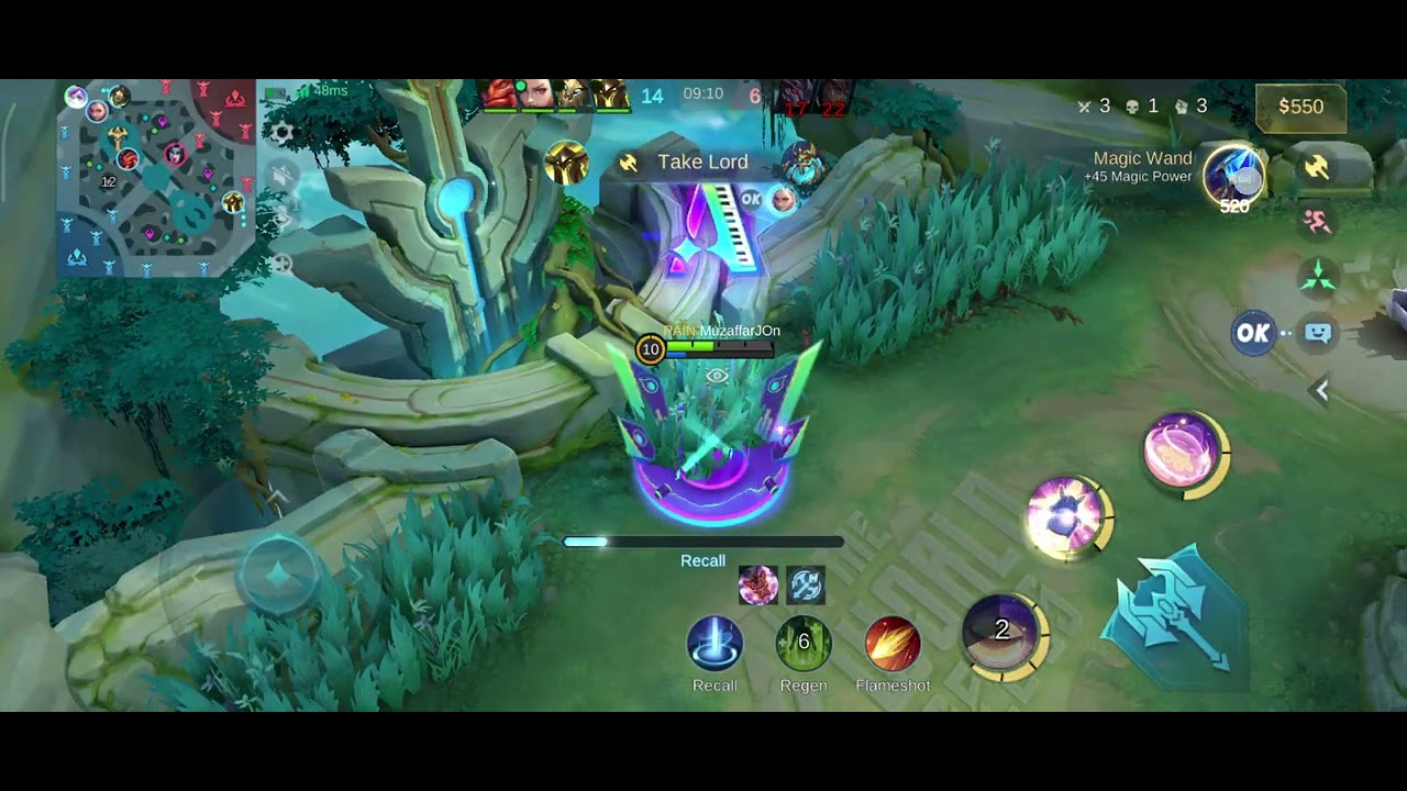 FULL RANKED GAME | Nana Gameplay | Mobile Legends #1
