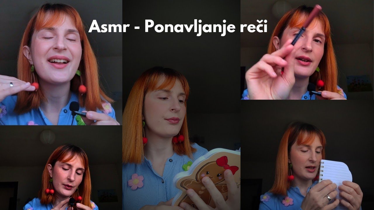 ASMR - Ponavljanje reči 🎀💤 #asmr