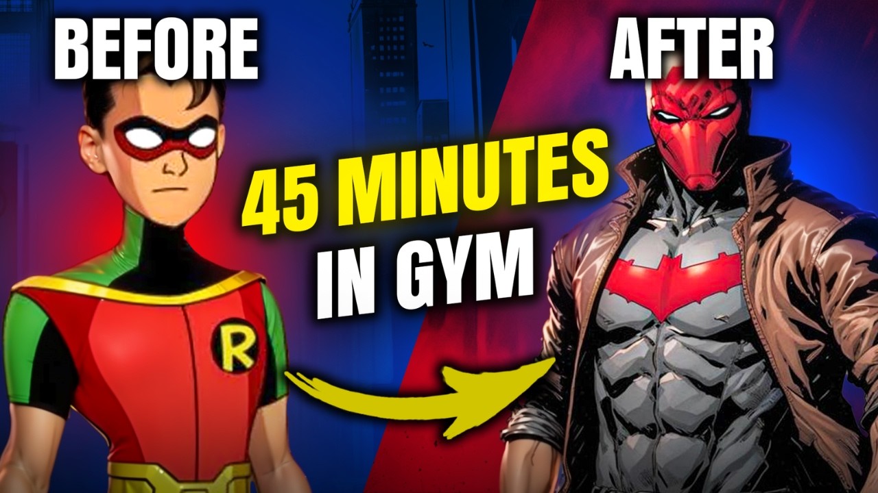 The Red Hood Workout System Will Transform You Into A BADASS (Batman Workout)