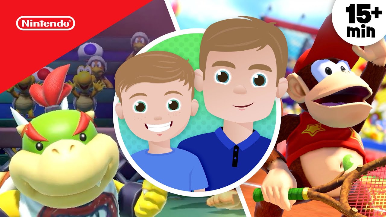 Surprising My Dad With His Favorite Nintendo Games 😎 GameplayFor Kids | Play Nintendo