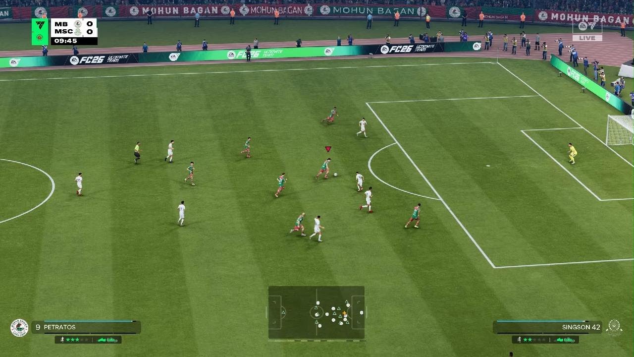 Pronóstico Hero ISL 28/02/2026 Mohun Bagan SG VS Mohammedan SC EA SPORTS FC 26