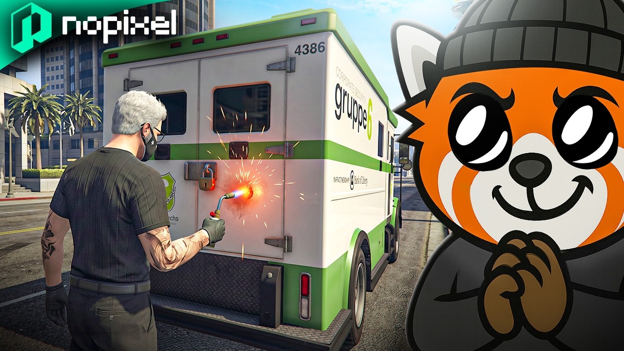 PRZEJĘLIŚMY FURGONETKE Z PIENIĘDZMI W GTA RP