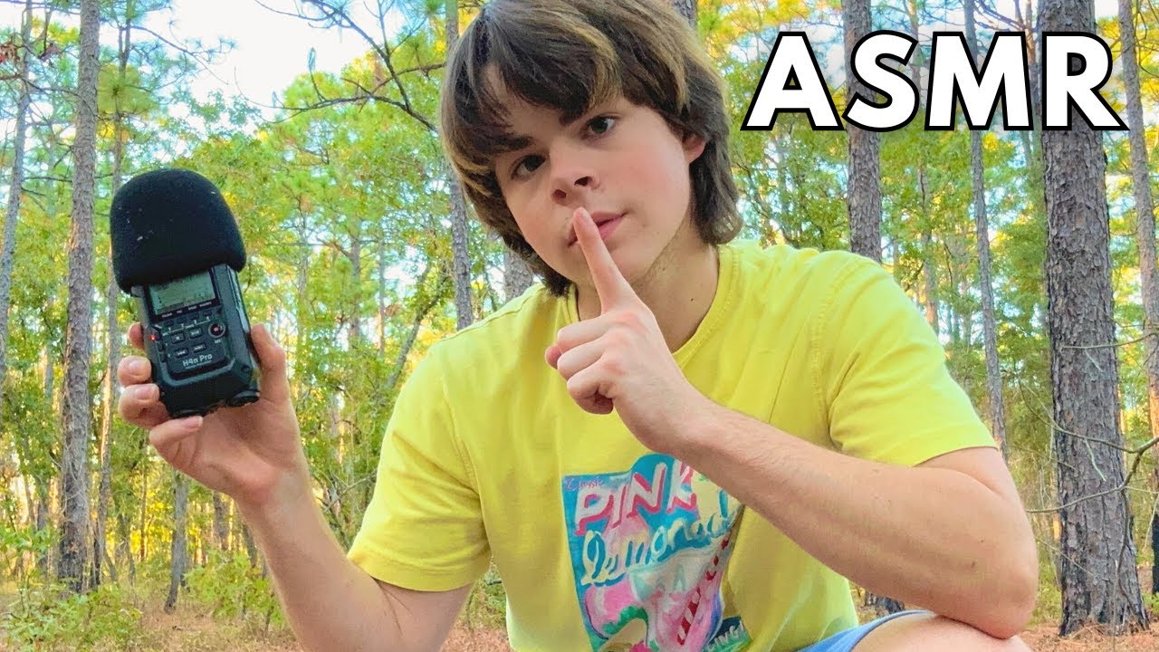 ASMR In A Forest | Public ASMR