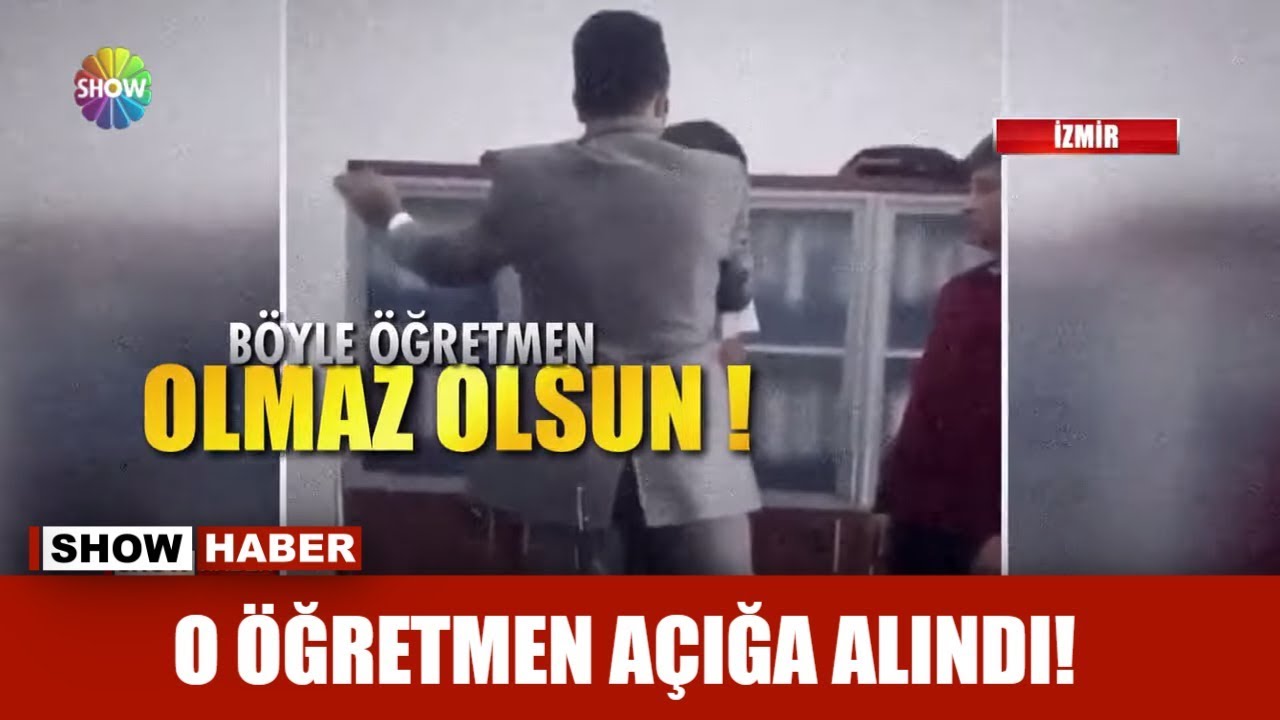 O öğretmen açığa alındı!
