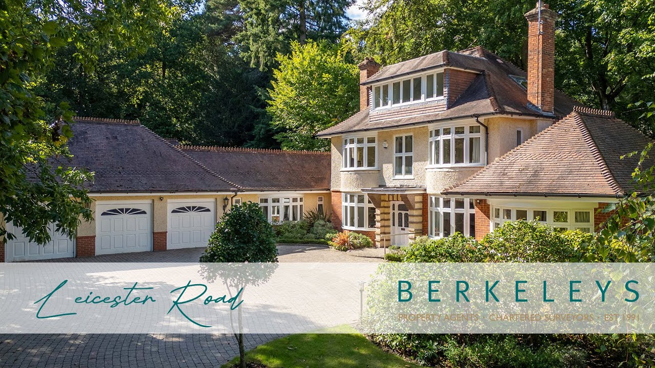 Leicester Road, BH13: A substantial character home in Branksome Park