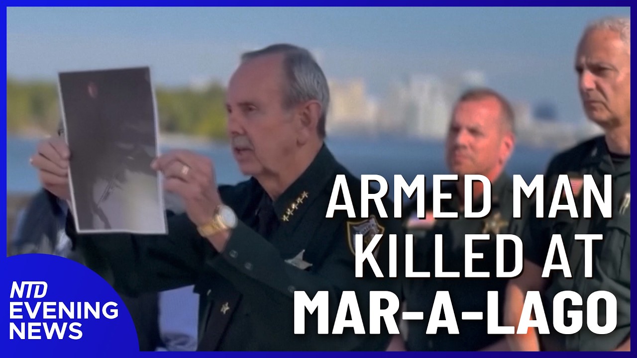 Armed Man Killed at Mar-a-lago; US Men's Hockey Defeats Canada | NTD Evening News (Feb. 22)