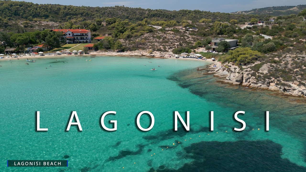 Lagonisi Beach | SITHONIA | GREECE 2022 | 4K UHD 60fps