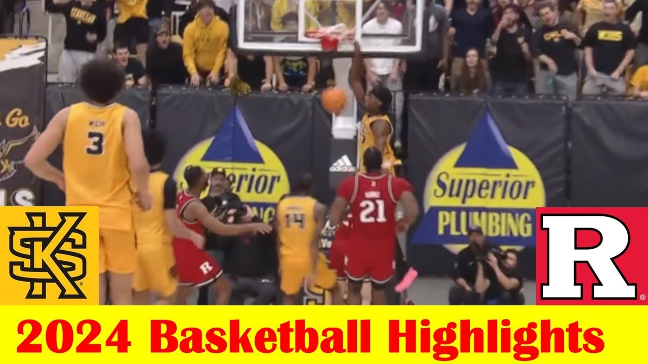 Kennesaw State vs #24 Rutgers Basketball Game Highlights 11 24 2024