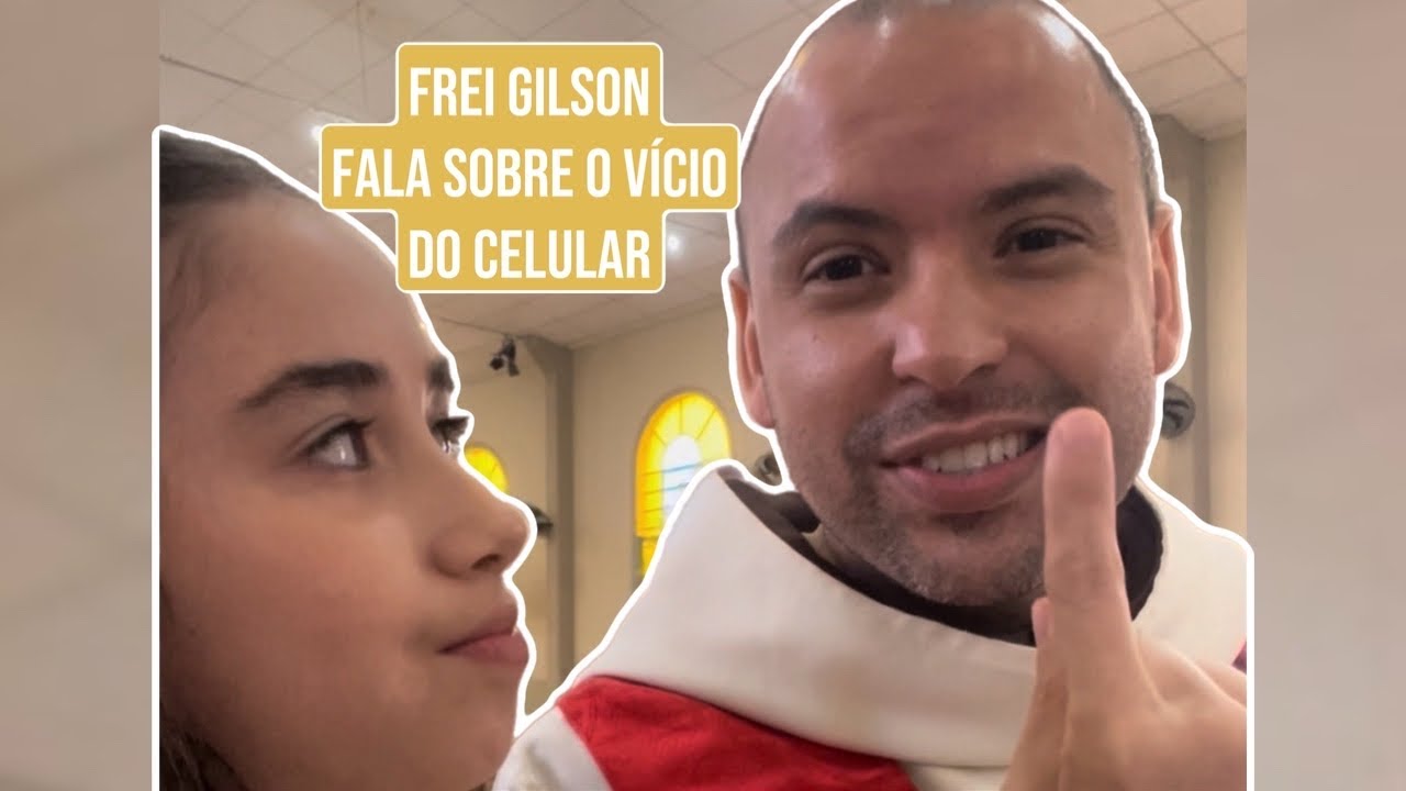 O que será que nosso Frei tem a dizer sobre o vicio do celular? @FreiGilsonSomdoMonteOFICIAL 