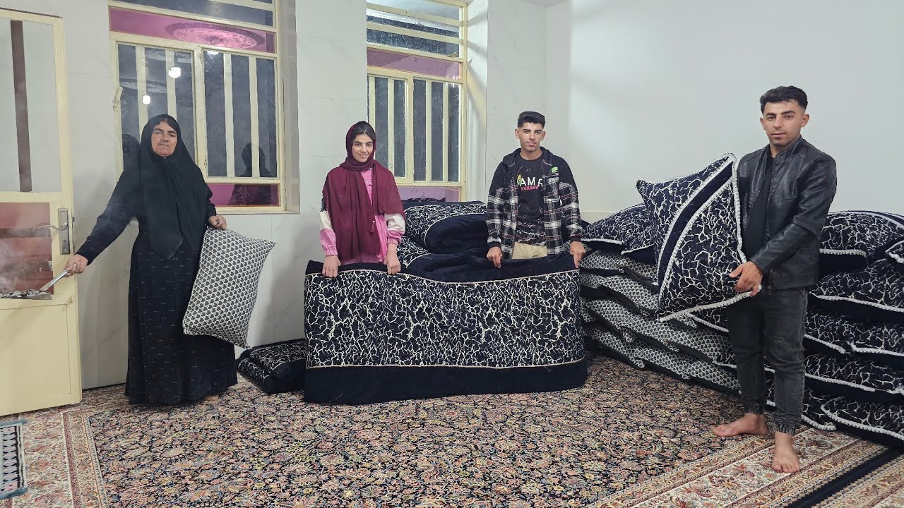 Nomadic Family Village Life 🌳🧴| Acorn Harvest & City Vlog 🛒🏡