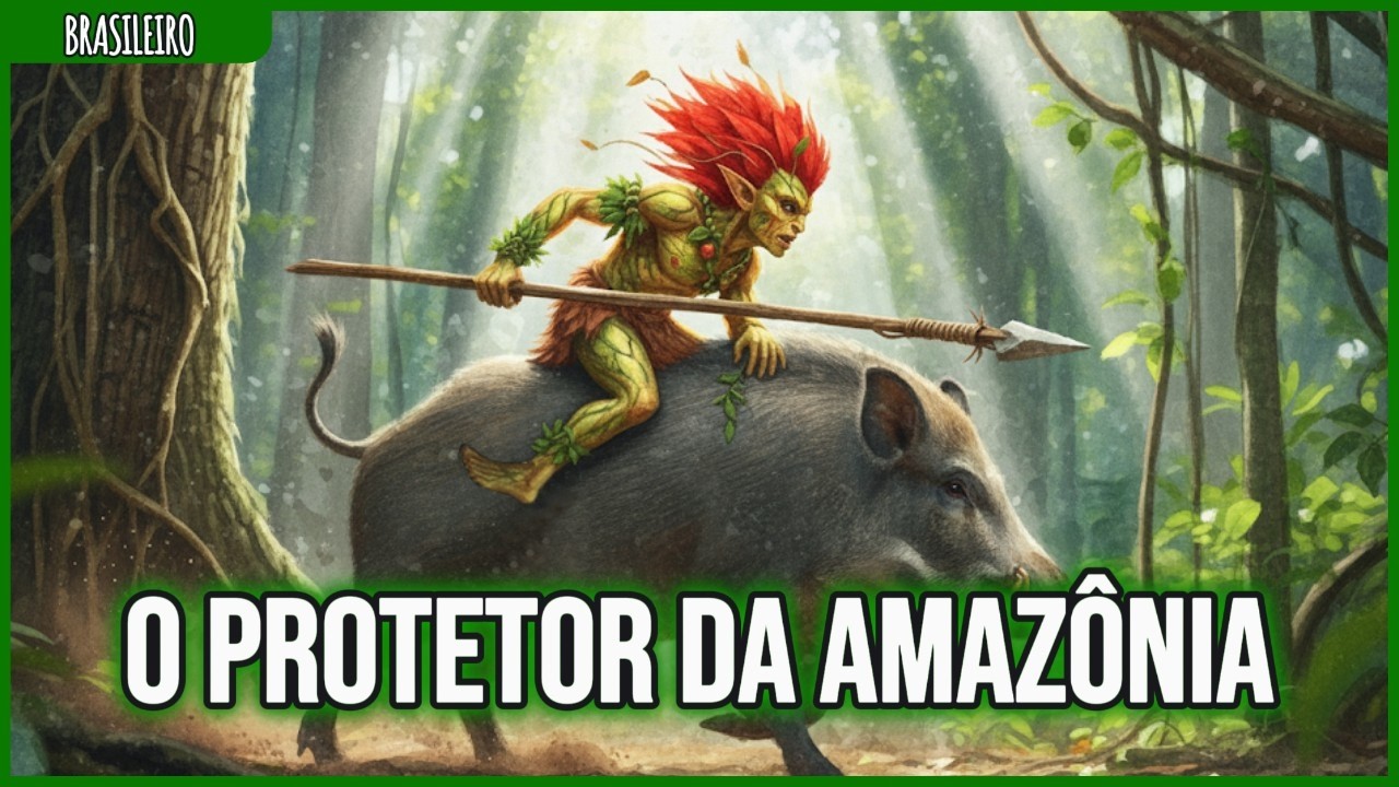 A Lenda do Curupira: O Espírito Protetor da Amazônia | Folclore Brasileiro