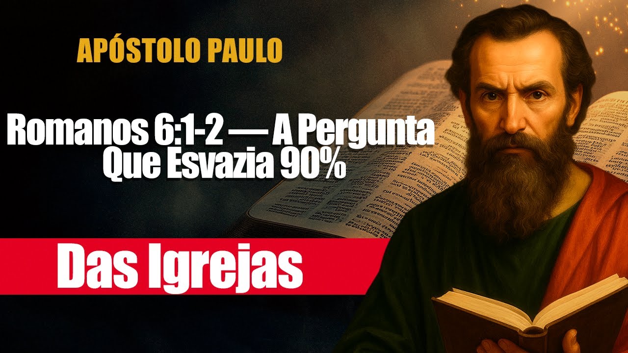 Romanos 6:1-2 — A Pergunta Que Esvazia 90% das Igrejas