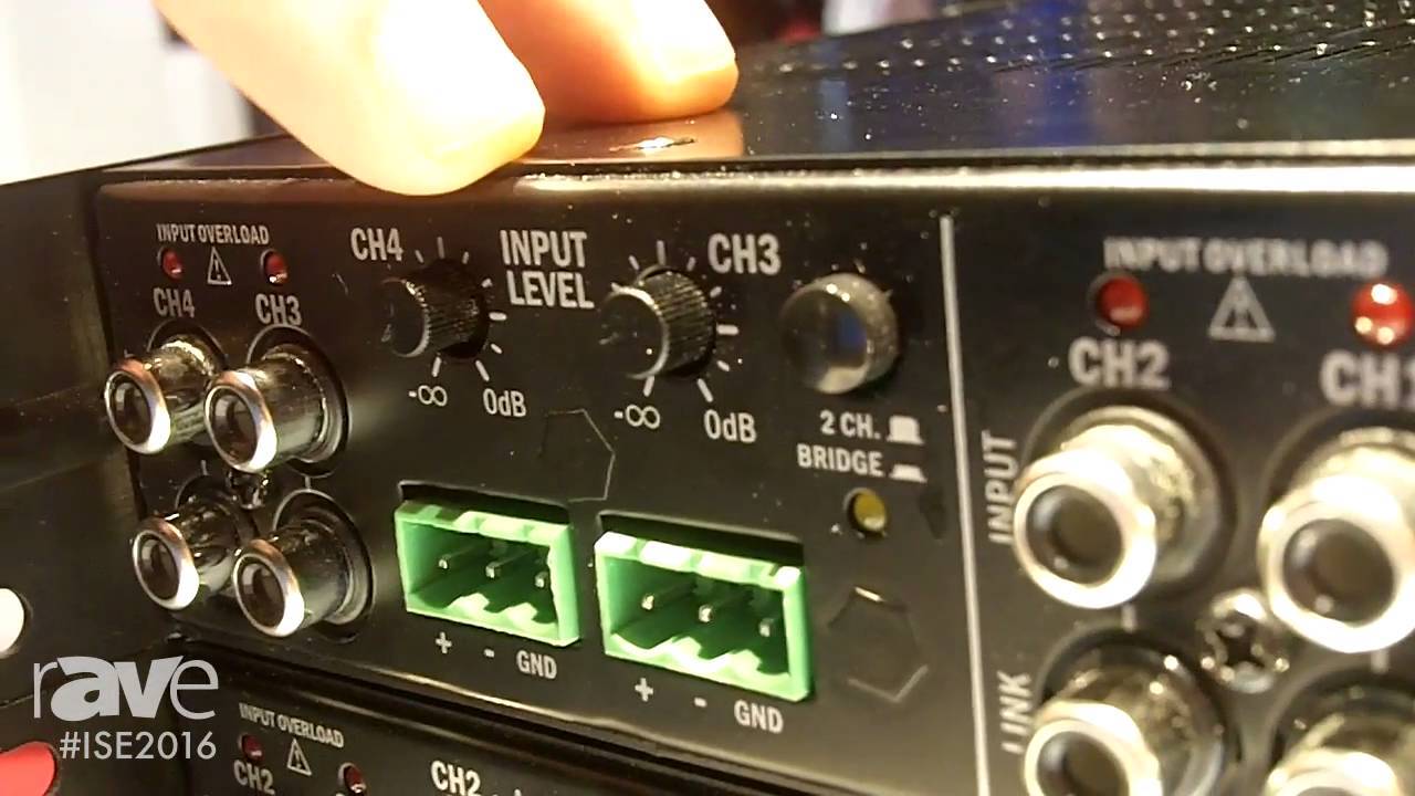 ISE 2016: Apart Audio Showcases Revamp Digital Power Amplifiers