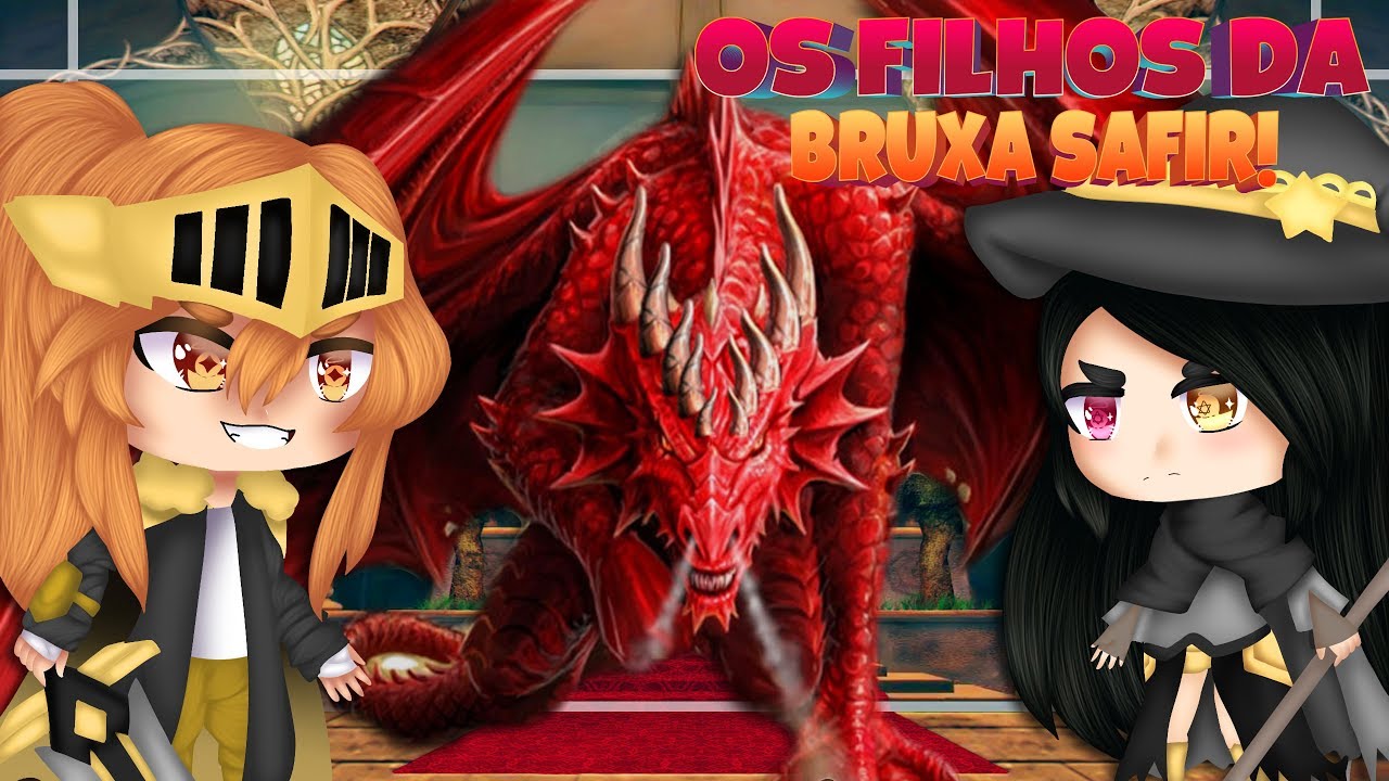 ㅤ┊Os Filhos da Bruxa Safir! | {Mini filme: Parte única} - Gacha Life!┊🌙┊