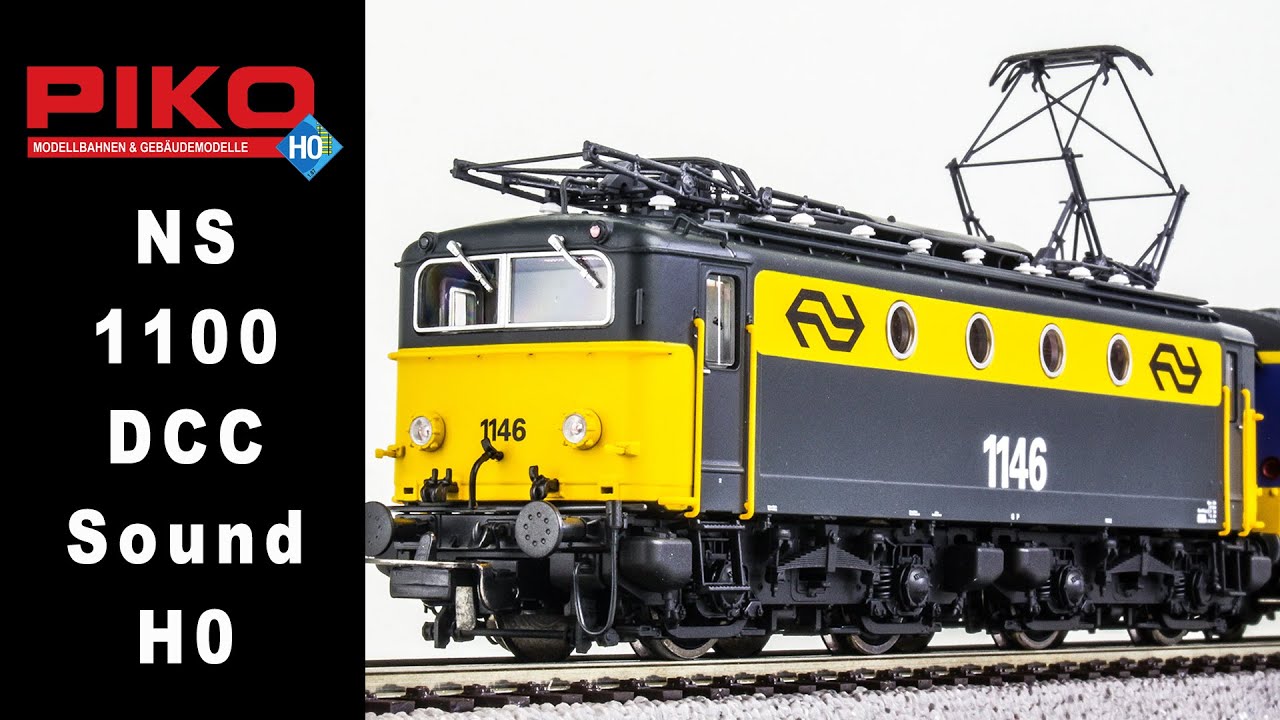 Piko NS 1100 Elektrische Locomotief 1:87 H0 Sound 