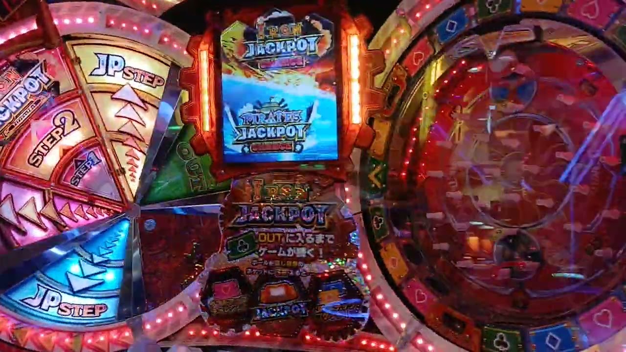 アイアンジャックポット抽選前､獲得､払い出しまで完全ノーカット