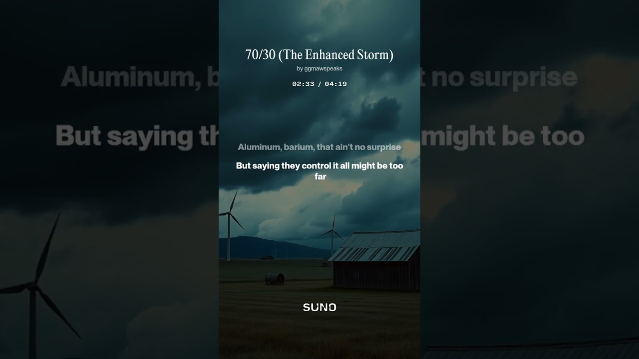 70 30 The Enhanced Storm (Country Rock/Grok) #ggmawspeaks #politicsasusual #politicalupdate
